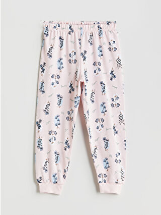 Açık Pembe Baskılı