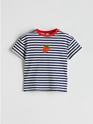 Açık Lacivert Çizgili