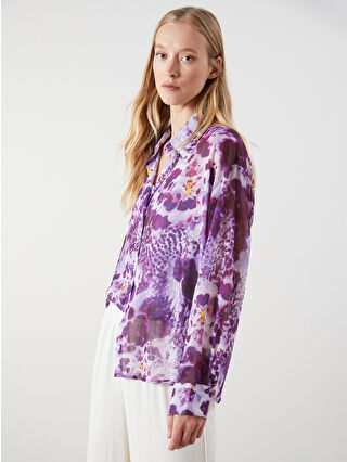 Purple Printed