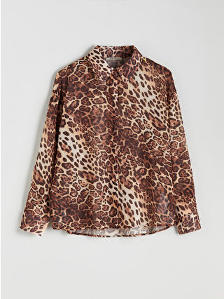 Brown Printed