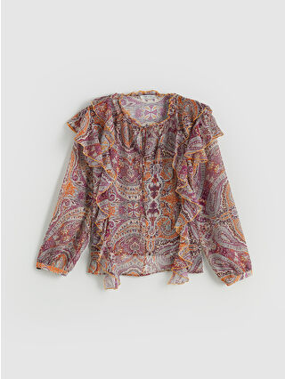Orange Printed