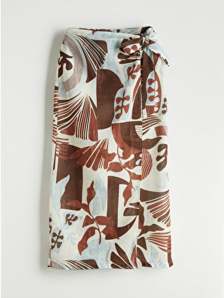 Brown Printed