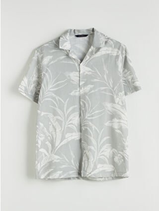 Açık Yeşil Baskılı