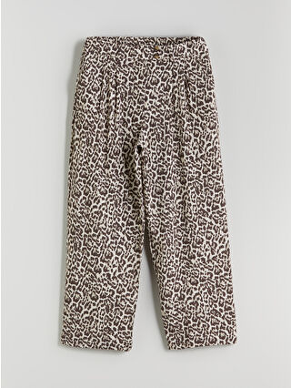 Brown Printed