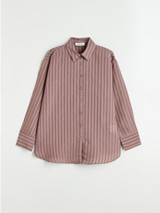 لون بني داكن مخطط