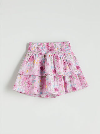 Açık Mor Baskılı