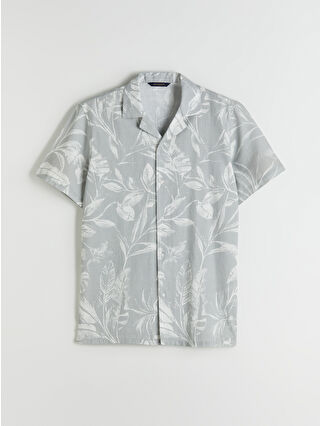 Açık Yeşil Baskılı