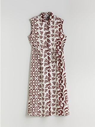 Brown Printed