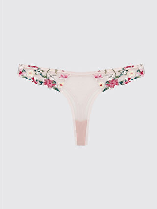 Açık Pembe Baskılı