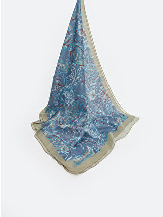 لون رمادي داكن مطبوع