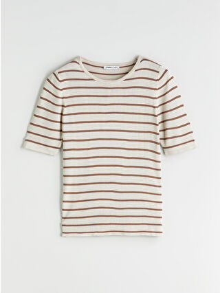 Beige Striped