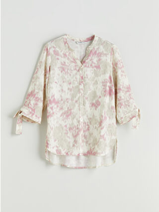 Açık Bej Baskılı