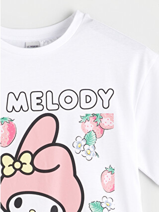 LCW Kids Crew Neck My Melody Printed Girls' T-Shirt - S5R637Z4-Q6K