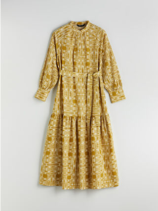 Mustard Yellow Printed