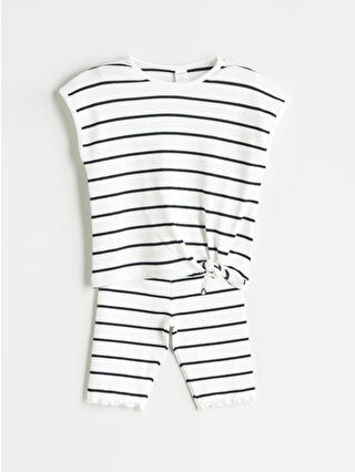 Navy Striped