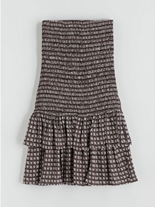 Brown Printed