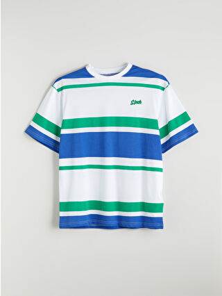 Dark Blue Striped
