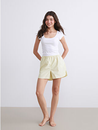 Açık Sarı Çizgili