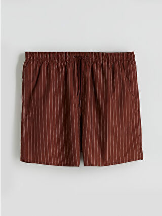 Koyu Kırmızı Baskılı