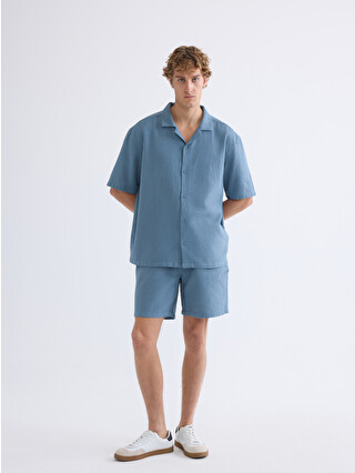 XSIDE Relaxed Fit Men's Shorts - S5SB22Z8-GZB - LC Waikiki