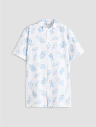 White Printed