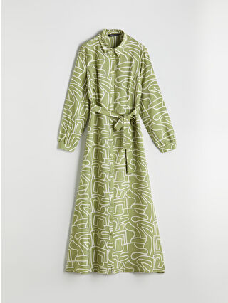 Olive Green Printed