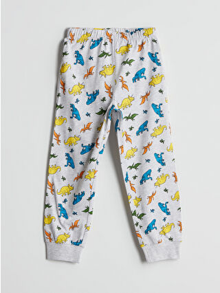 Gri Melanj Baskılı