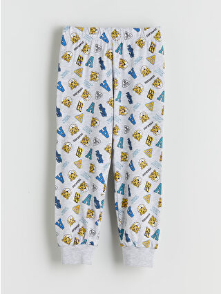 Gri Melanj Baskılı