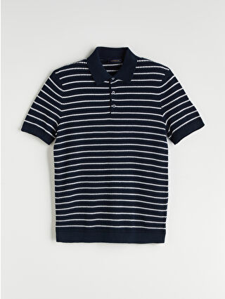Navy Striped