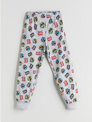 Gri Melanj Baskılı