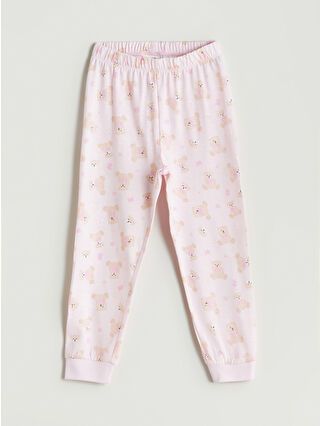 Açık Pembe Baskılı