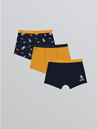 Navy Printed