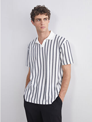 Navy Striped
