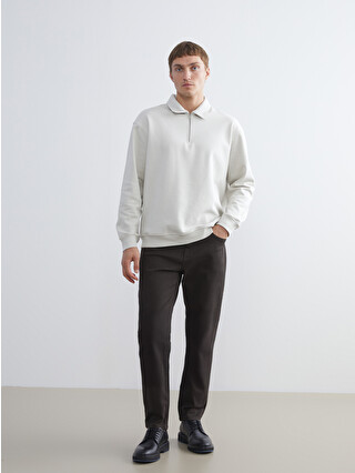 LCWAIKIKI Classic Siyah Dar Kalıp Erkek Chino Pantolon - W51789Z8