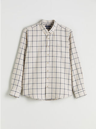 Beige Checked