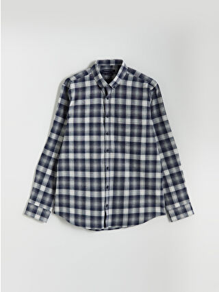 Navy Checked