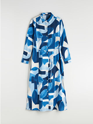 Navy Printed