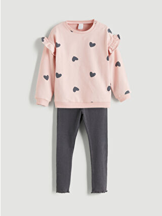 Dull Pink Printed