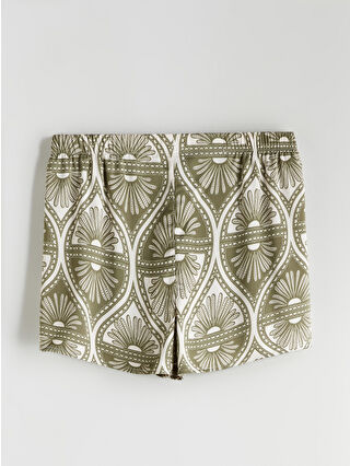 Mat Yeşil Baskılı