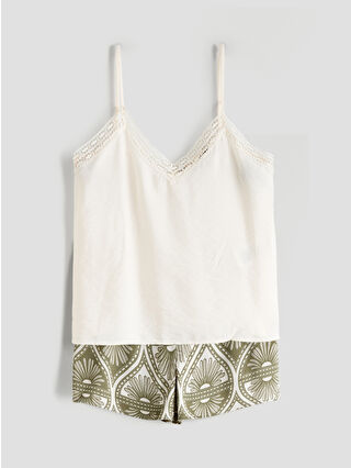 Mat Yeşil Baskılı