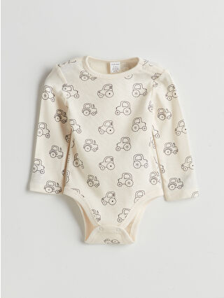 Açık Bej Baskılı