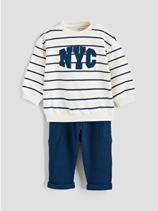 Ecru Striped
