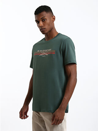 LCWAIKIKI Classic Crew Neck Printed Men's T-Shirt - W56964Z8-SXM