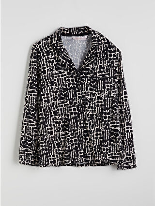 Uçuk Pembe Baskılı