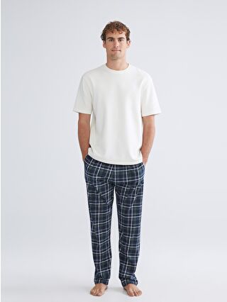 Navy Printed