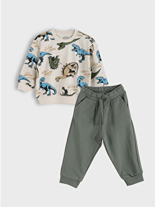 Light Beige Printed