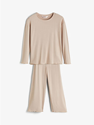 Beige Printed