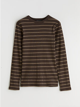 Dark Brown Striped