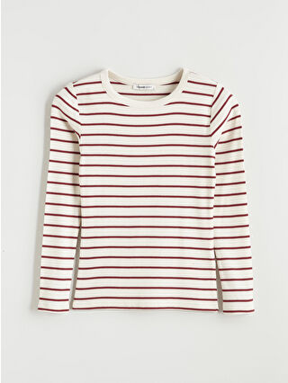Dark Red Striped