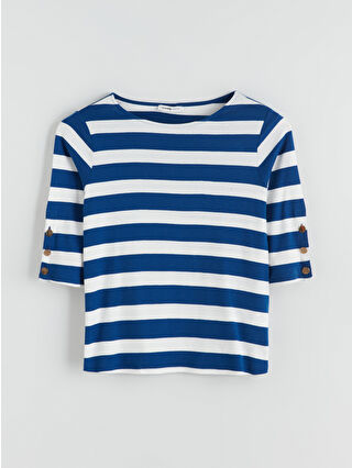 Navy Striped